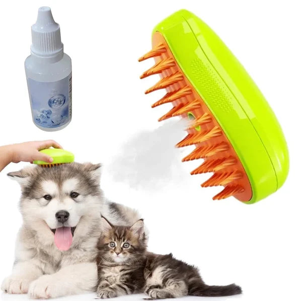 Steamy Pet Brush