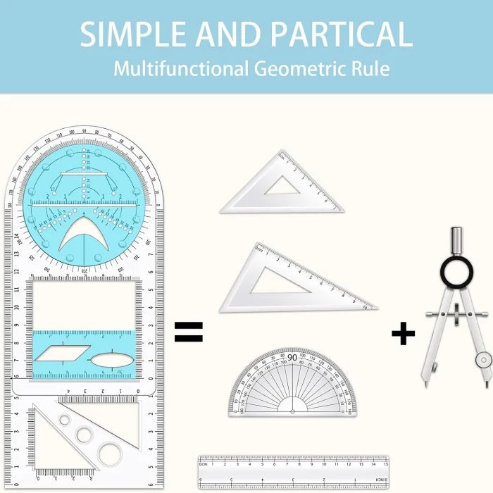 Multifunctional Geometric Rulers