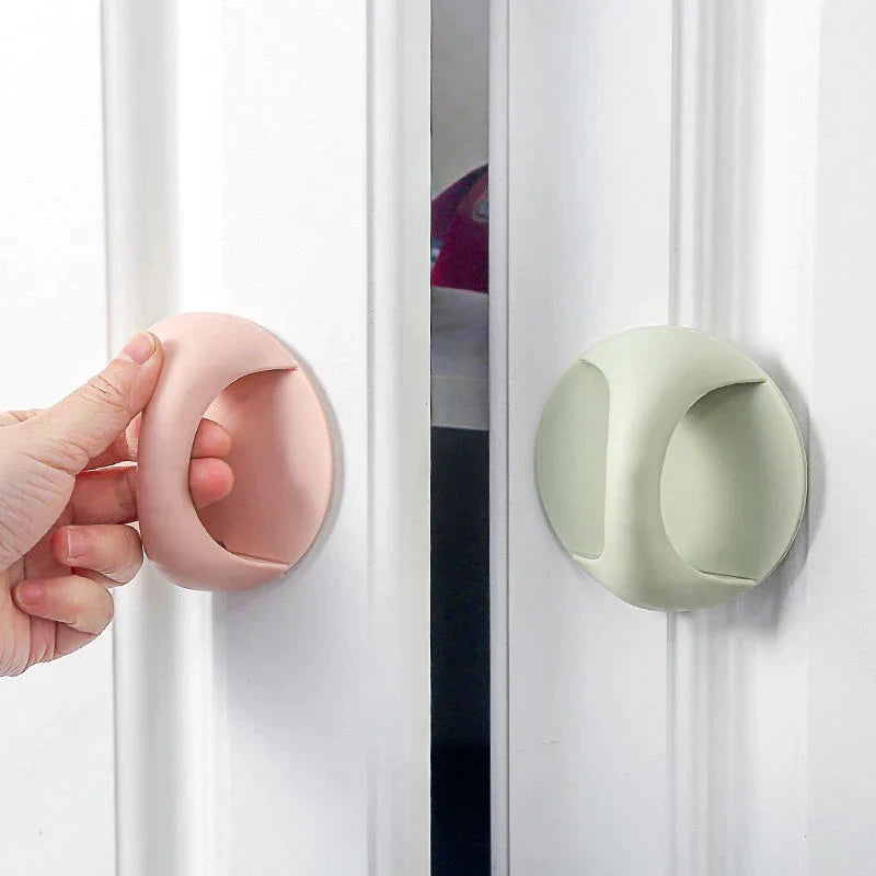 STRONG SPONGE GLUE PLASTIC DOOR HANDLE【4pcs】