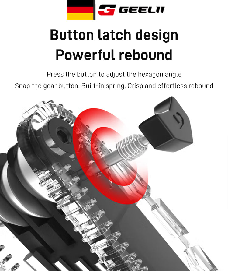 Portable Multifunctional Folding Screwdriver