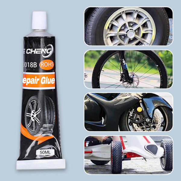 🔥Waterproof & High Temperature Resistant Tire Repair Glue