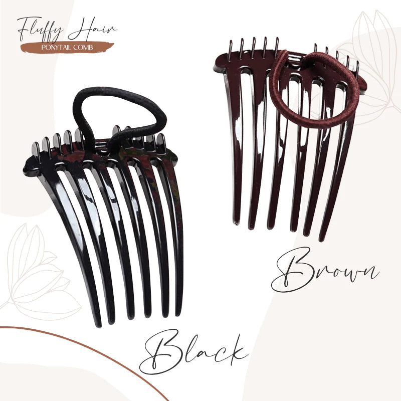 Fluffy Hair Ponytail Comb
