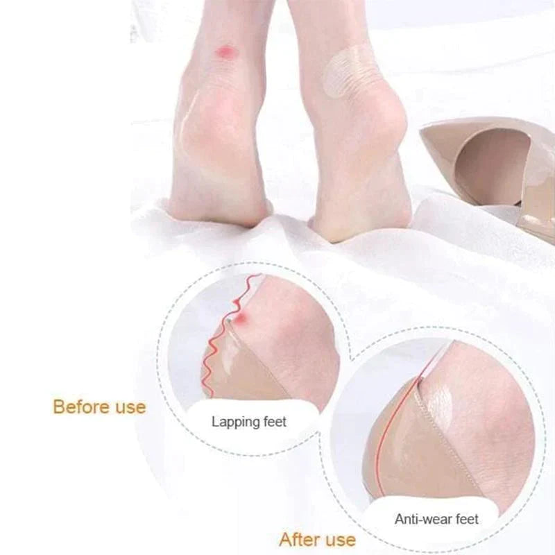Self-adhesive Invisible Heel Anti-wear Sticker (20 PCS)