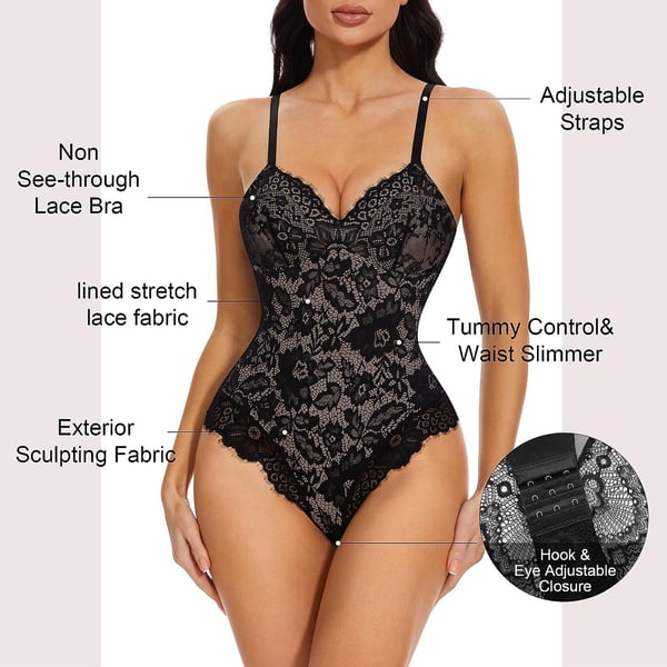 🔥Lace Shaping BodySuit