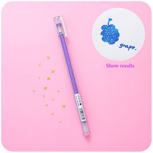 Glitter Gel Pen Set (8 colors)