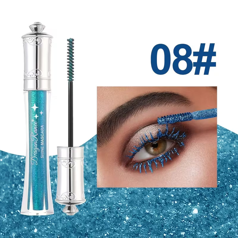 🌟Waterproof Sparkling Colored Mascara👀