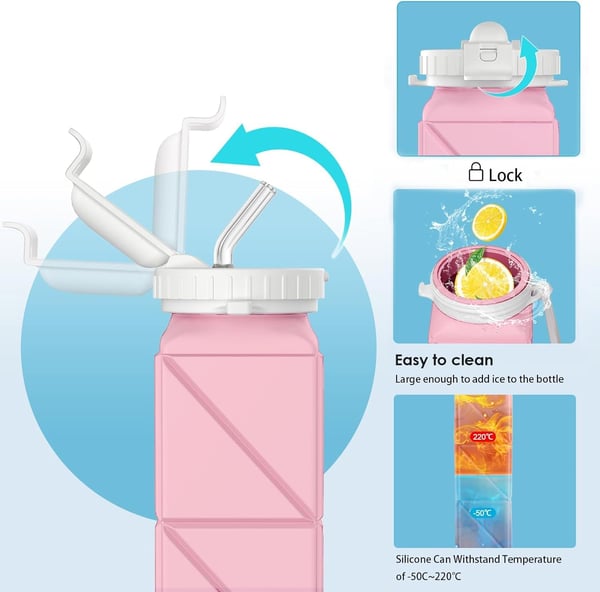 Foldable Water Bottles 620ml