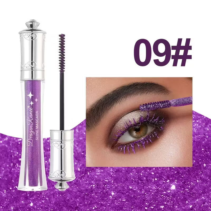 🌟Waterproof Sparkling Colored Mascara👀