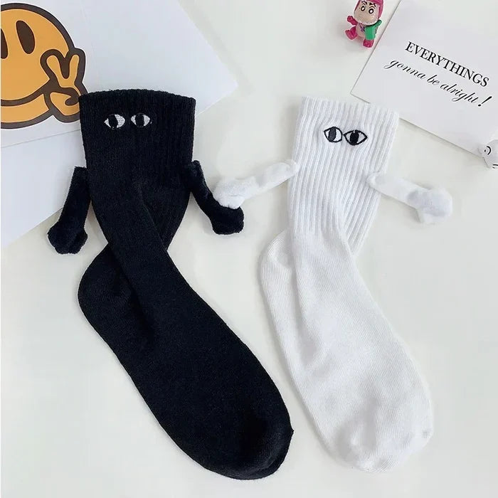 Hand In Hand Socks Magnetic Holding Hands Socks