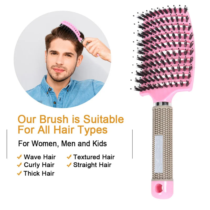 FLUFFY MASSAGE DETANGLING BRUSH