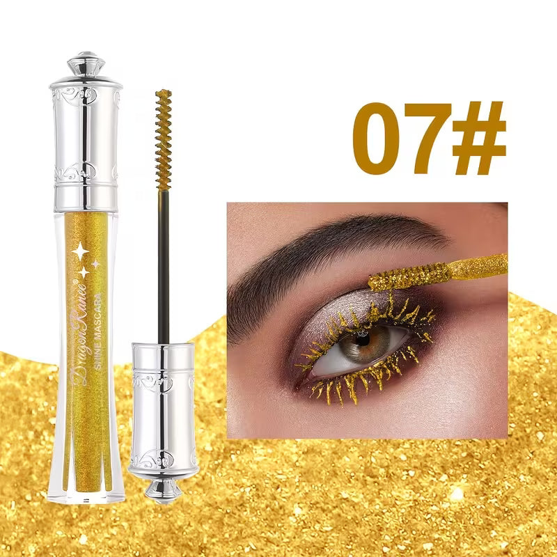 🌟Waterproof Sparkling Colored Mascara👀