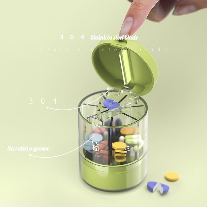 3-In-1 Travel Pill Organizer