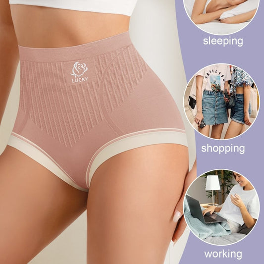 🔥Women's High Waist Seamless Panties , Casual Comfy Breathable（3-pack）