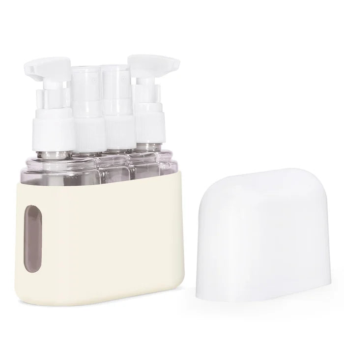 Mini Shampoo Dispenser Portable Travel Bottle Set