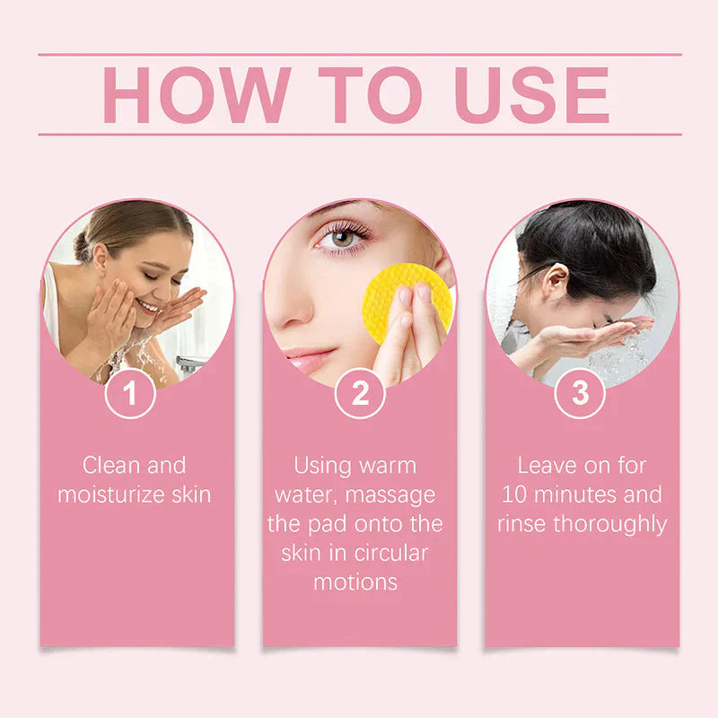 Turmeric and Kojic Acid Pads for Face