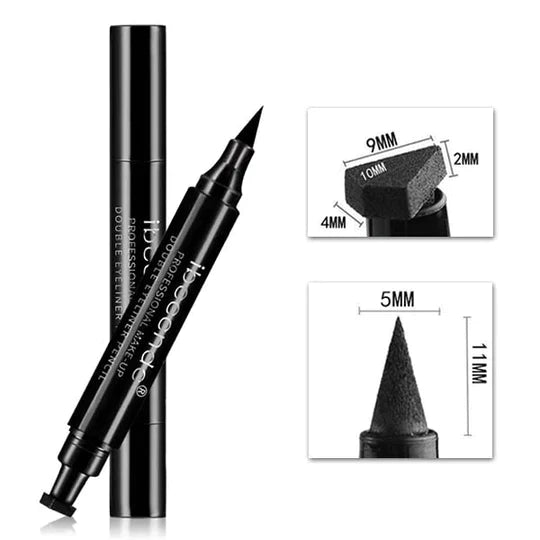 Dual-head Winged Stamp Liquid Eyeliner