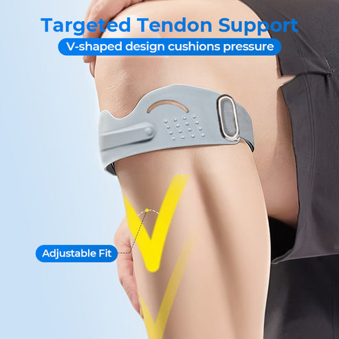 🔥Hot Sale🔥Silicone Patellar Tendon Support Strap