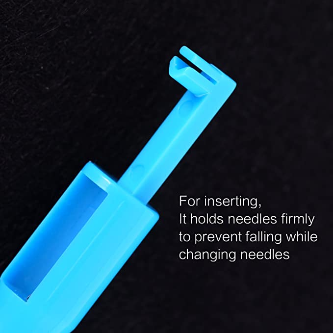 Needle Inserter and Threader Tool for Sewing