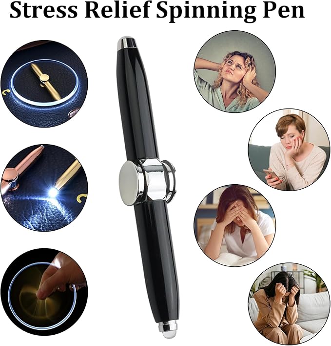 Hand Spinner Multifunctional LED Pen