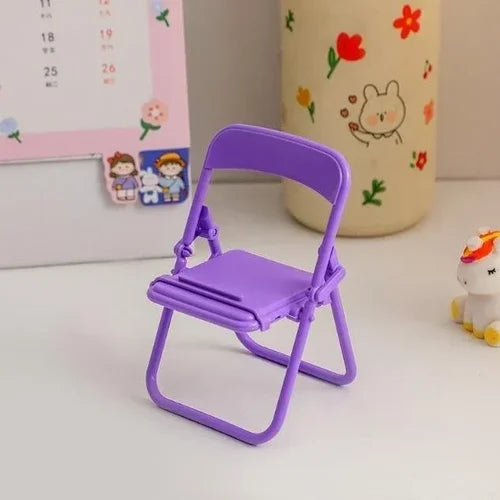 Cute Chair Phone Holder Stand