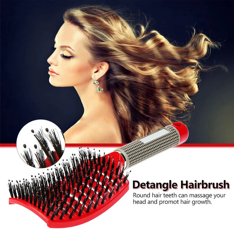 FLUFFY MASSAGE DETANGLING BRUSH