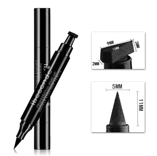 Dual-head Winged Stamp Liquid Eyeliner