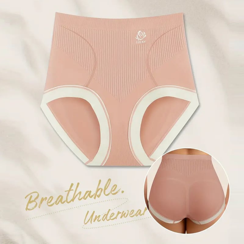 🔥Women's High Waist Seamless Panties , Casual Comfy Breathable（3-pack）