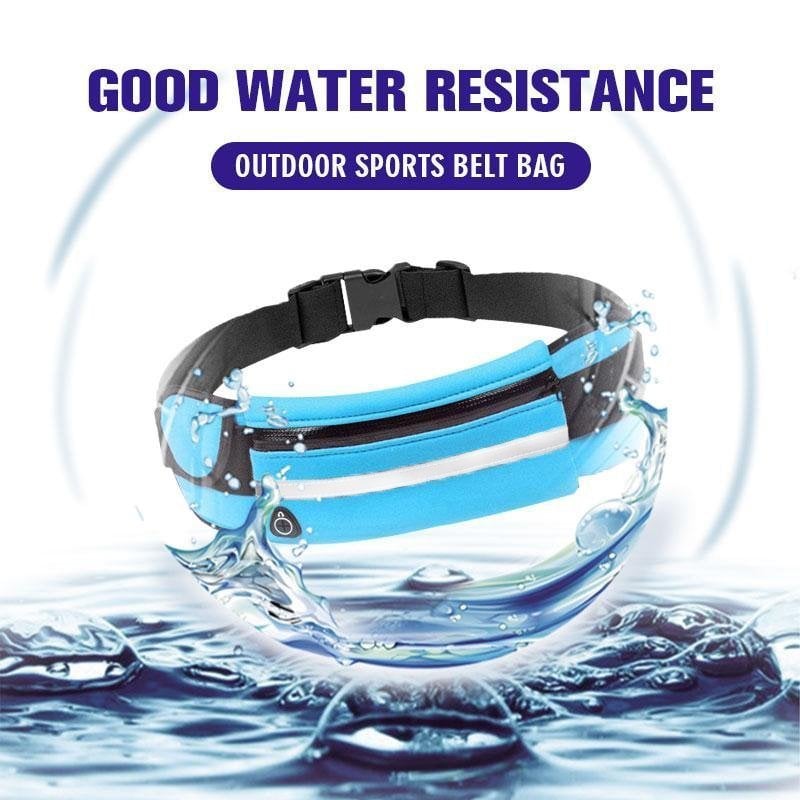 Multifunctional knitted breathable invisible waist bag