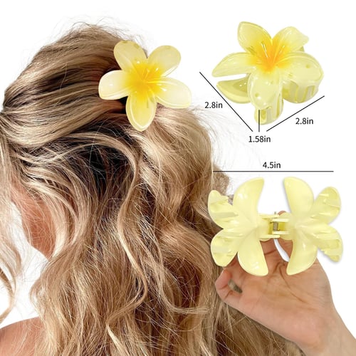 Flower Hair Claw Clip-(🔥HOT SALE   Buy 1 Get 1 Free)