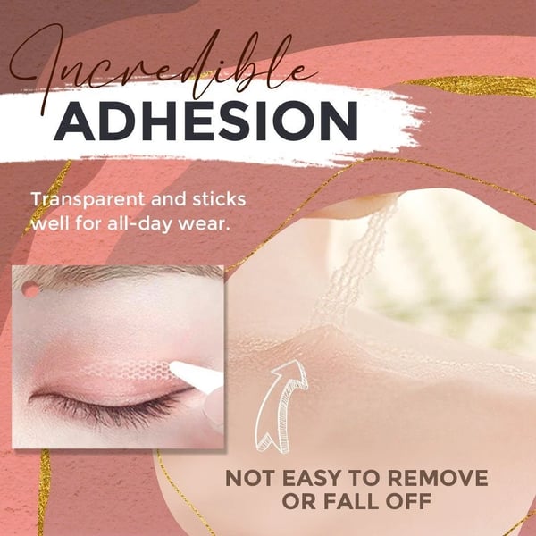 ❤GLUE-FREE INVISIBLE DOUBLE EYELID STICKER