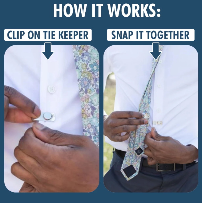 Hidden Tie Stay Clips