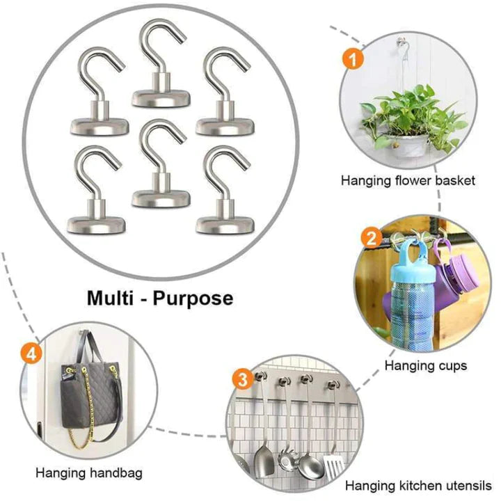 Magnetic hook (2pcs)