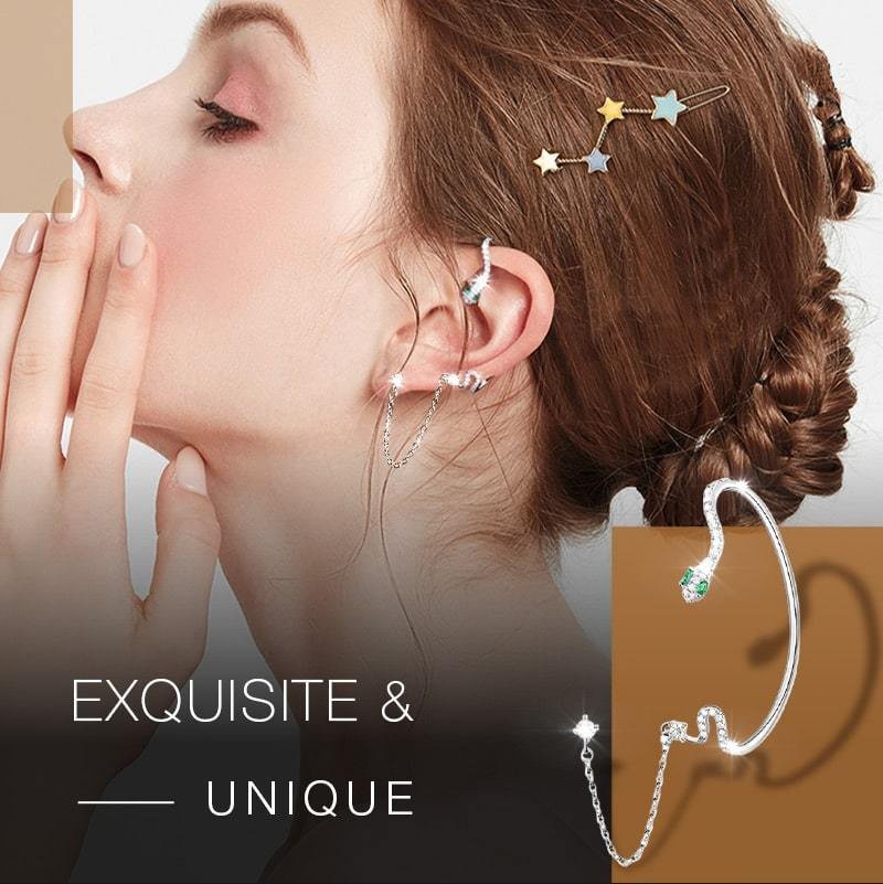 Novel Snake-Shape Earrings