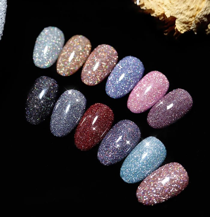 High Density Glitter Nail Gel Polish