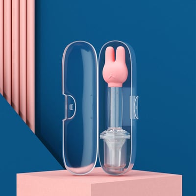 🐰Baby Cartoon Silicone Medicine Feeder