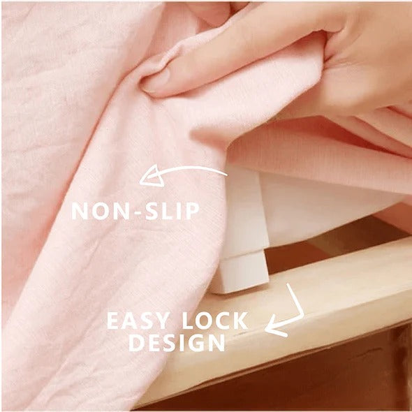 Bed Sheet Grippers Clip Set（4 Pcs）