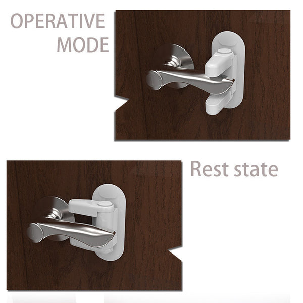 Drill-free Child Safety Door Lever Lock