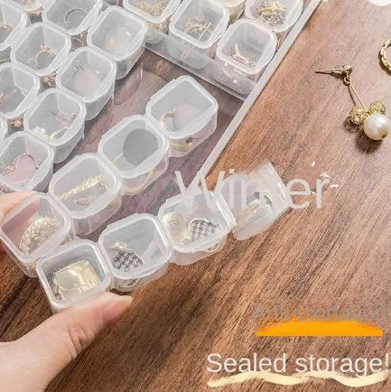 Mini 28 Grid  Jewelry Storage Box