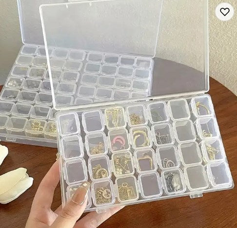 Mini 28 Grid  Jewelry Storage Box