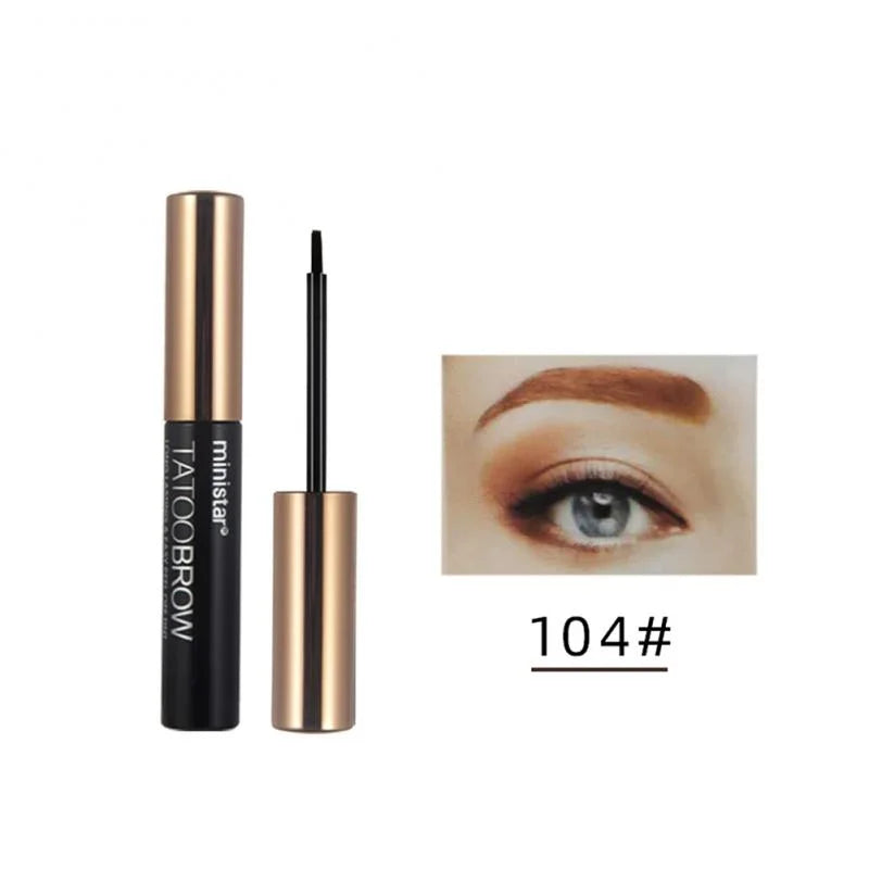 Eye Brow Gel Tattoo Tint Waterproof Peel Off Eye Brow Pomade Tattoo Long-lasting Dye Eyebrow