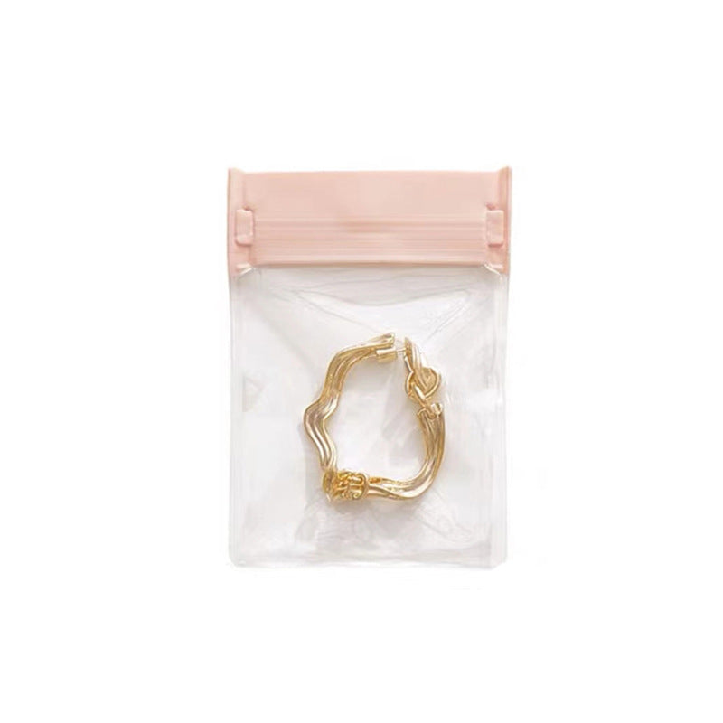 Pink Minimalist Jewelry Storage Bags