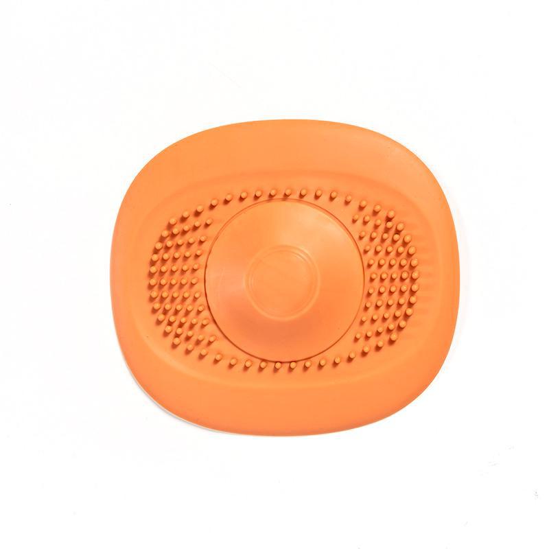 Bathroom Sink Drain HairCatcher lrregular PatternBath Stopper Plug