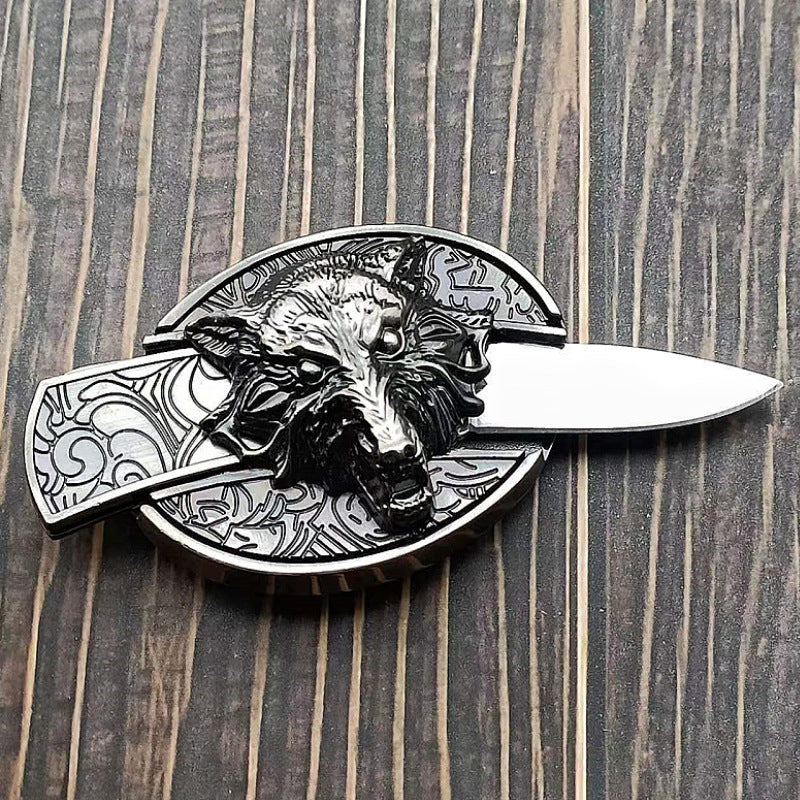 Fashion Punk Men's  Belt Buckle With Knife