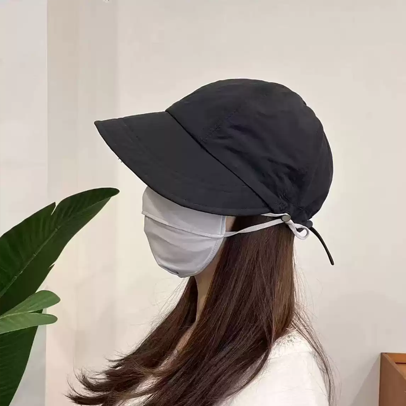 Sun Hat That Can Hang Mask