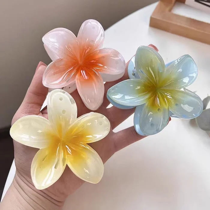 2023 Latest Design 3D Flower Hair Claw Clips