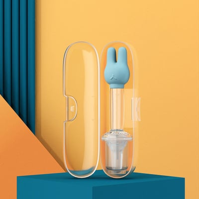 🐰Baby Cartoon Silicone Medicine Feeder