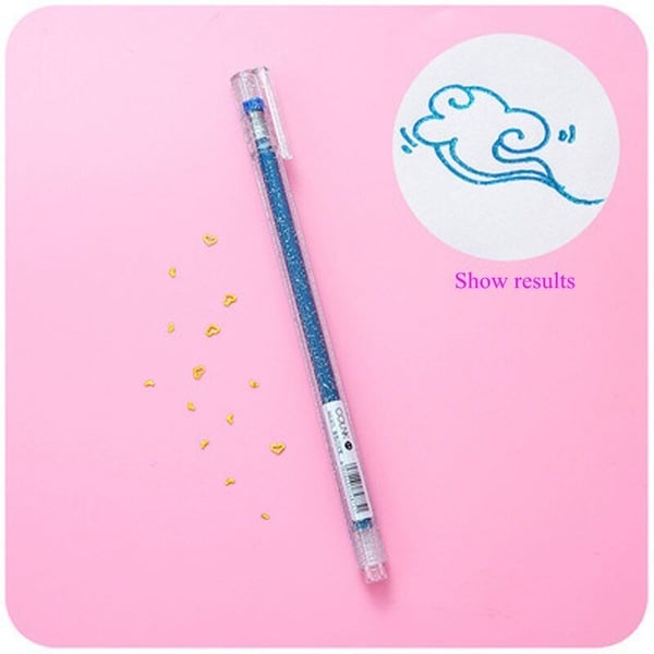 Glitter Gel Pen Set (8 colors)