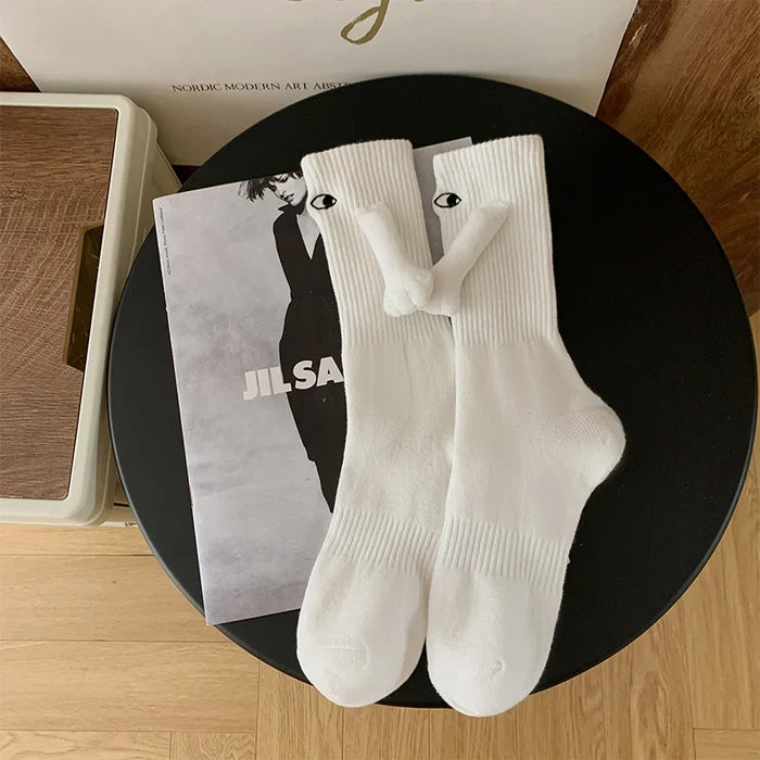 Hand In Hand Socks Magnetic Holding Hands Socks