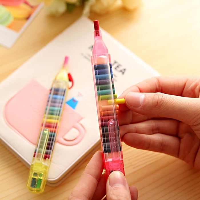 🔥NEW ARRIVAL🌈Multi-color painting crayons 20 colors