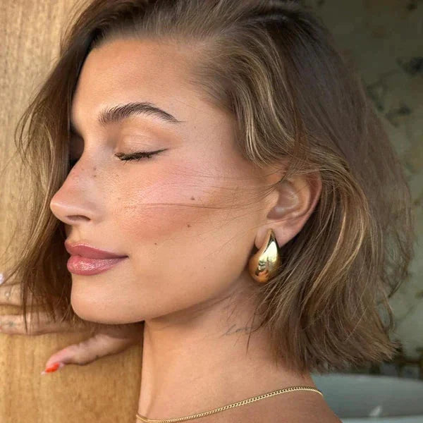 Viral Bottega Teardrop Earrings